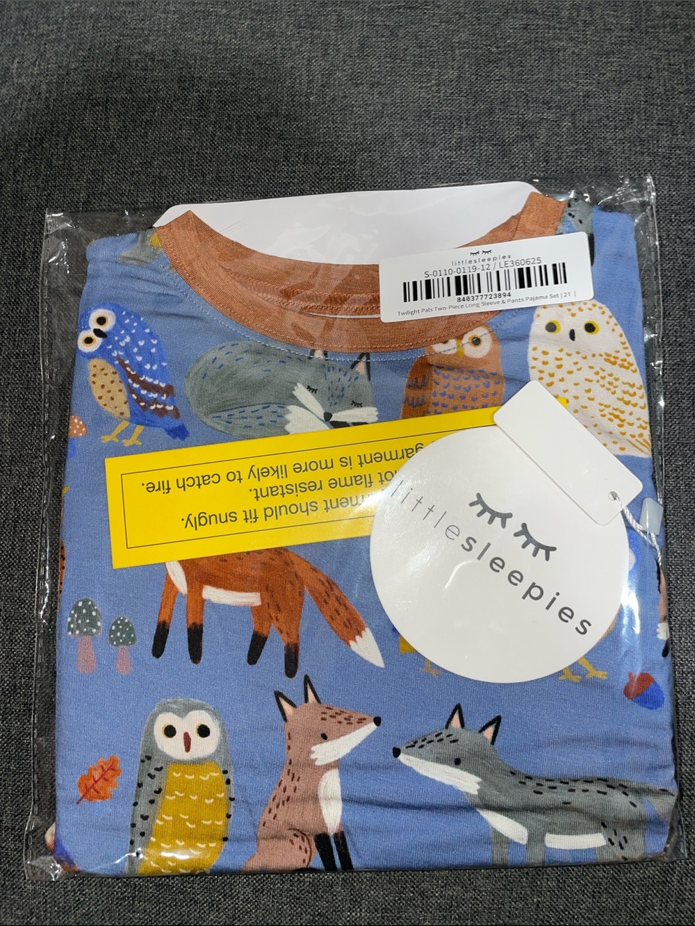 Little Sleepies Twilight Pals 2 Piece Pjs